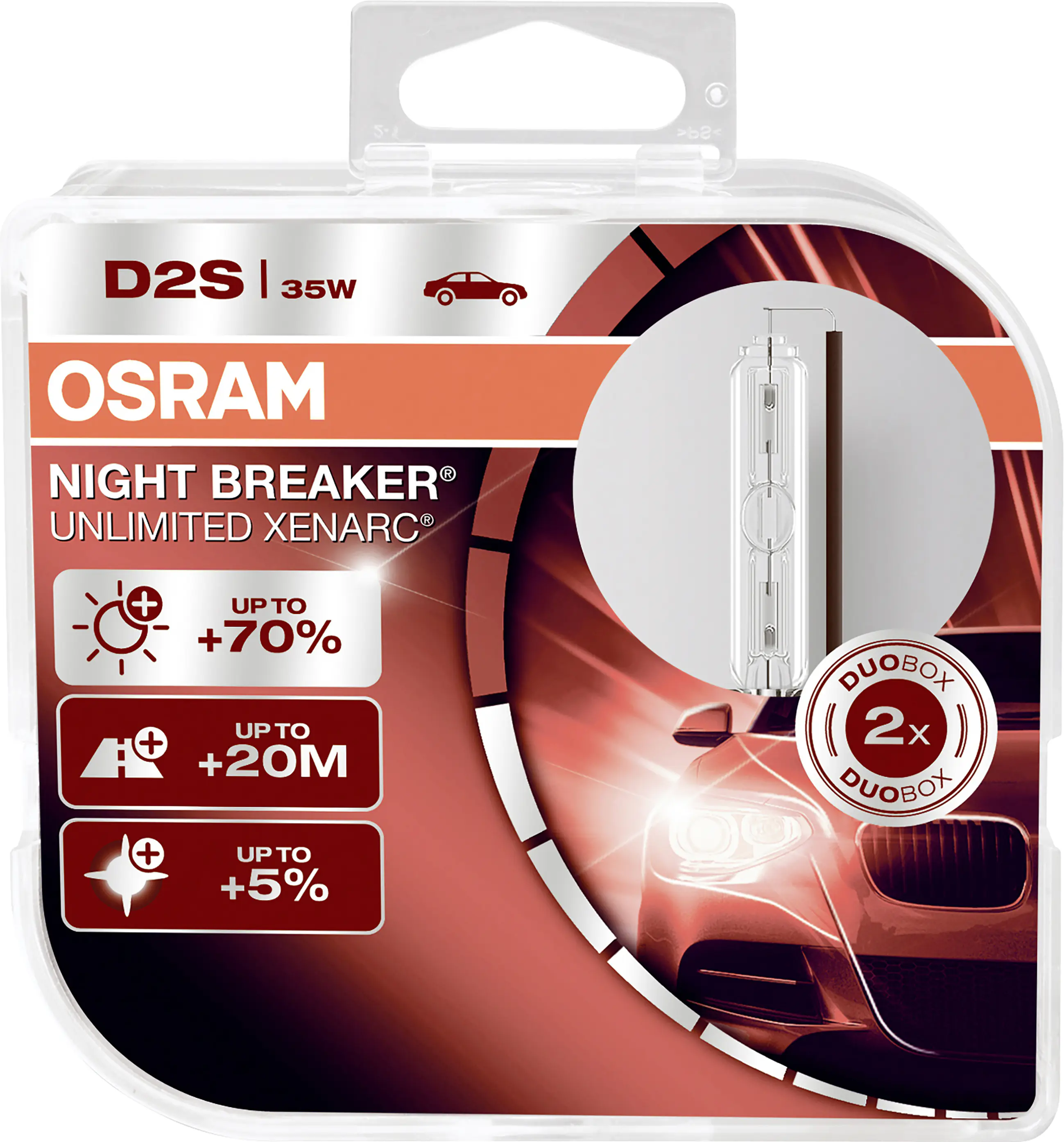 Osram Scheinwerferlampen Xenarc Night Breaker Next Gen D2S Duo Box 85V 35W Osram Scheinwerferlampen Xenarc Night Breaker Next Gen D2S Duo Box 85V 35W