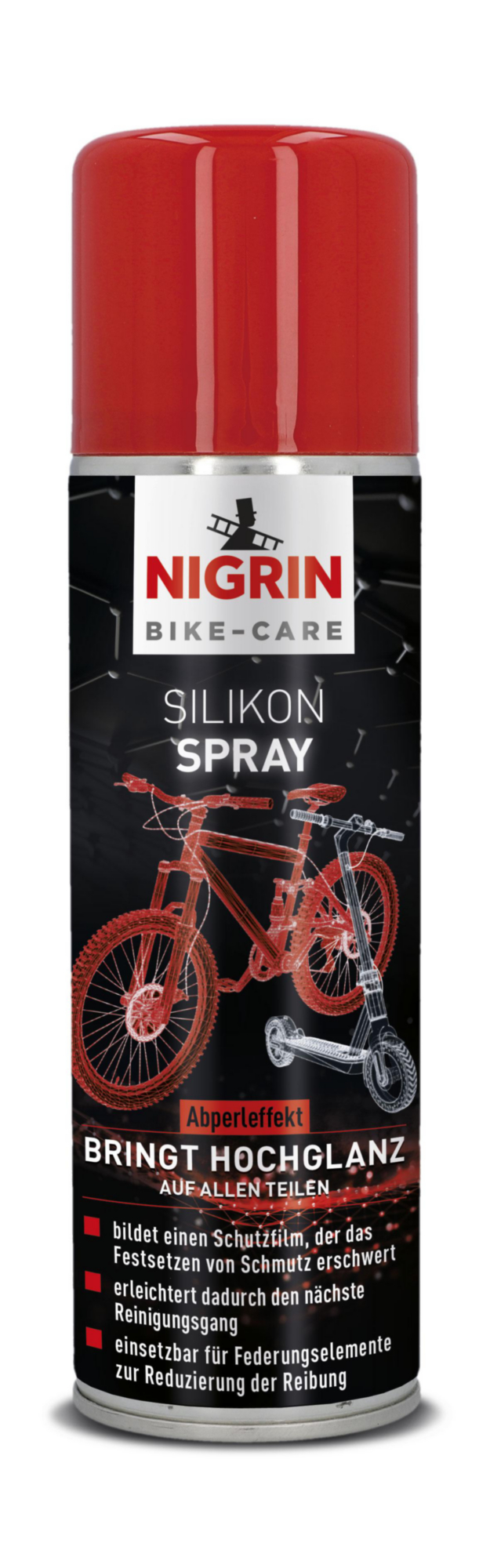 Nigrin Bike-Care Silikon-Spray Fahrrad 500 ml