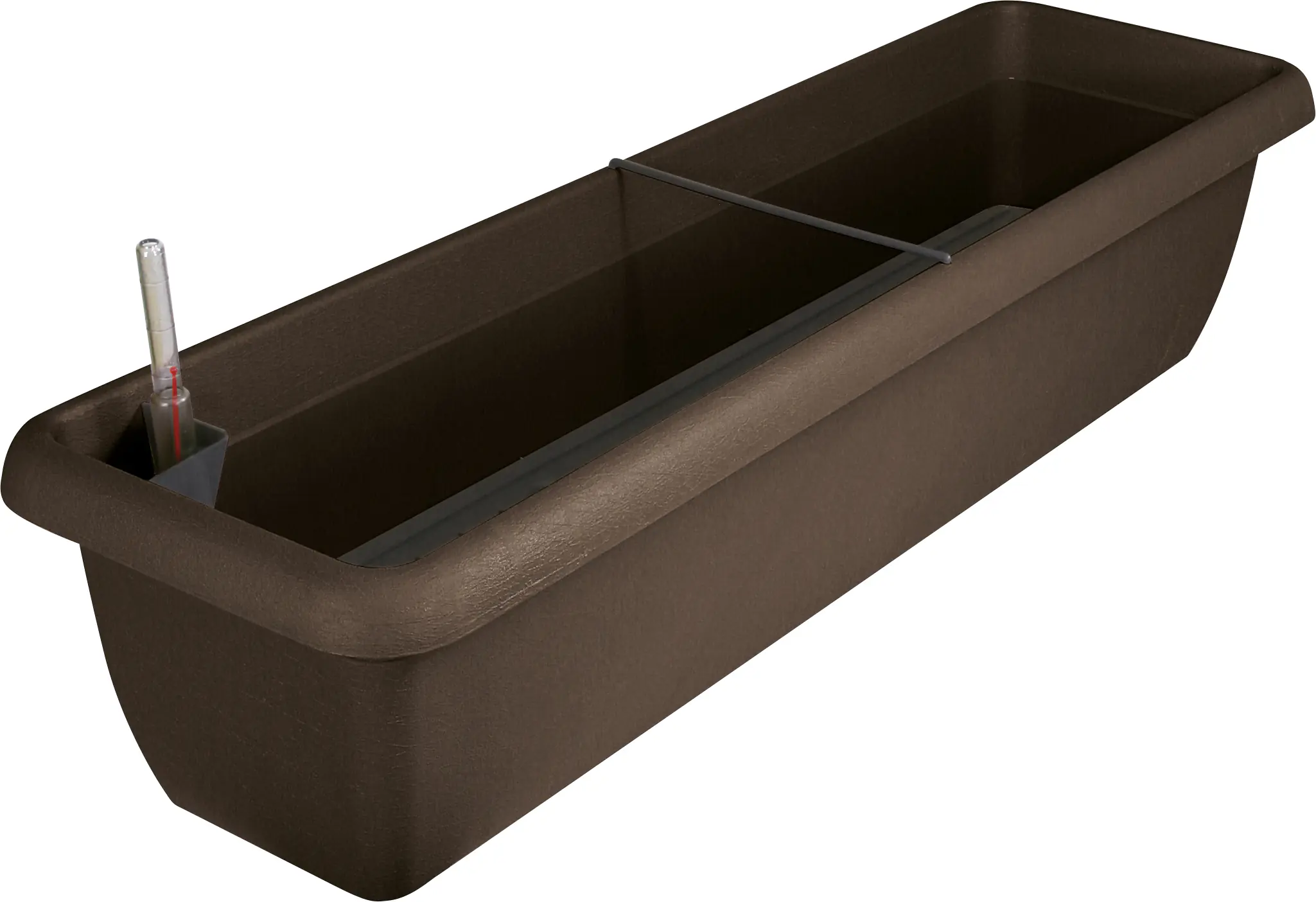 Geli Bewässerungsblumenkasten Aqua Andalucia 80 cm braun