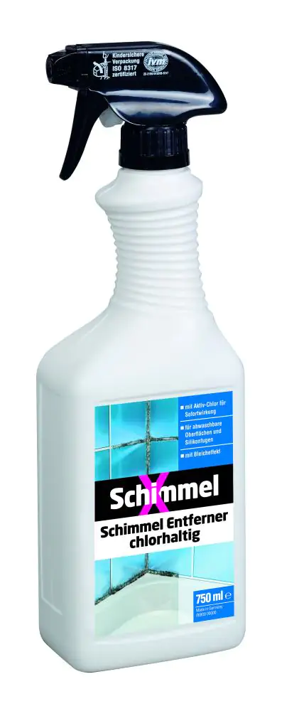 Schimmelentferner chlorhaltig Schimmel X Schimmelentferner chlorhaltig 750 ml