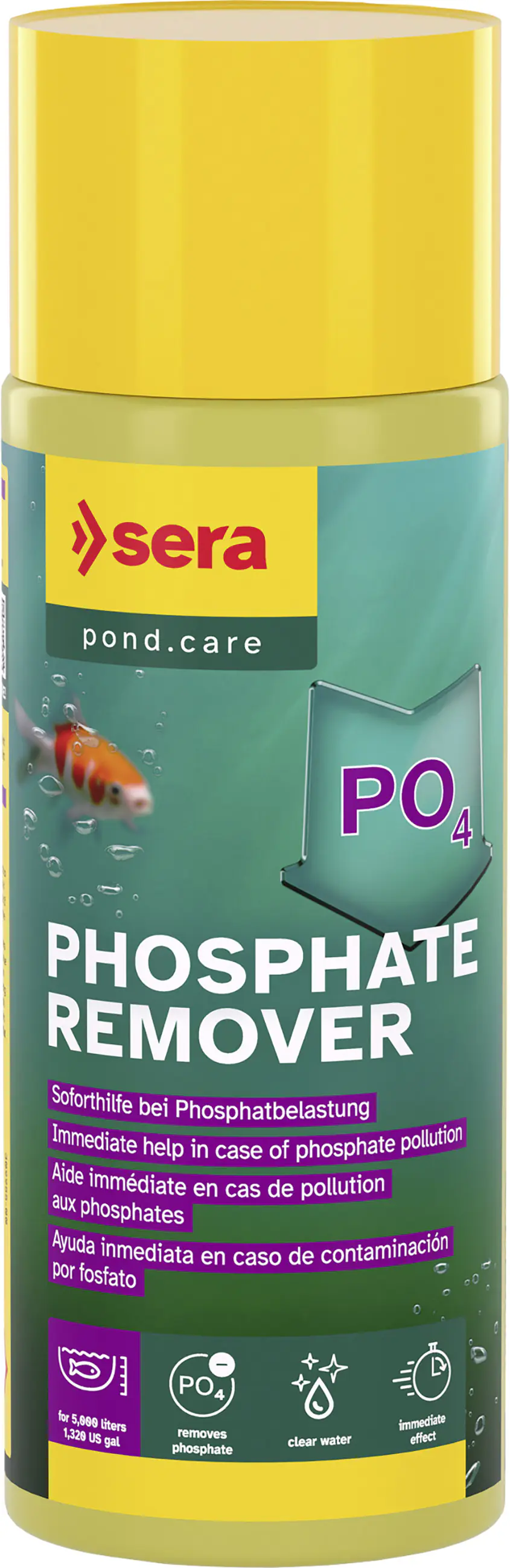 Sera Pond Teichpflege Phosphate Remover gegen Algen 500 ml Sera Pond Teichpflege Phosphate Remover gegen Algen 500 ml