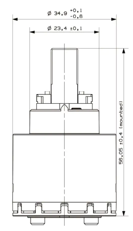 Primaster Ersatz-Kartusche 35 mm geschlossen