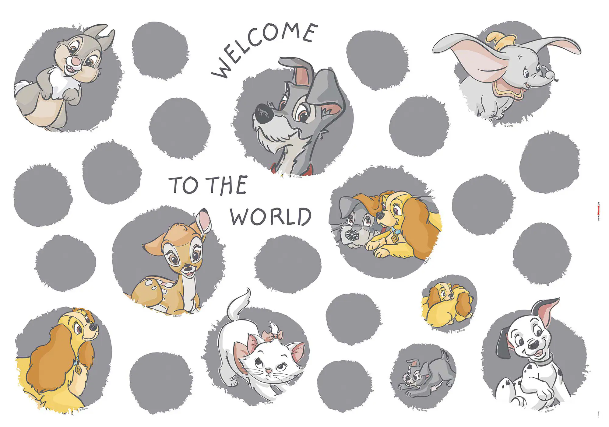 Komar Decosticker Start 100 x 70 cm  