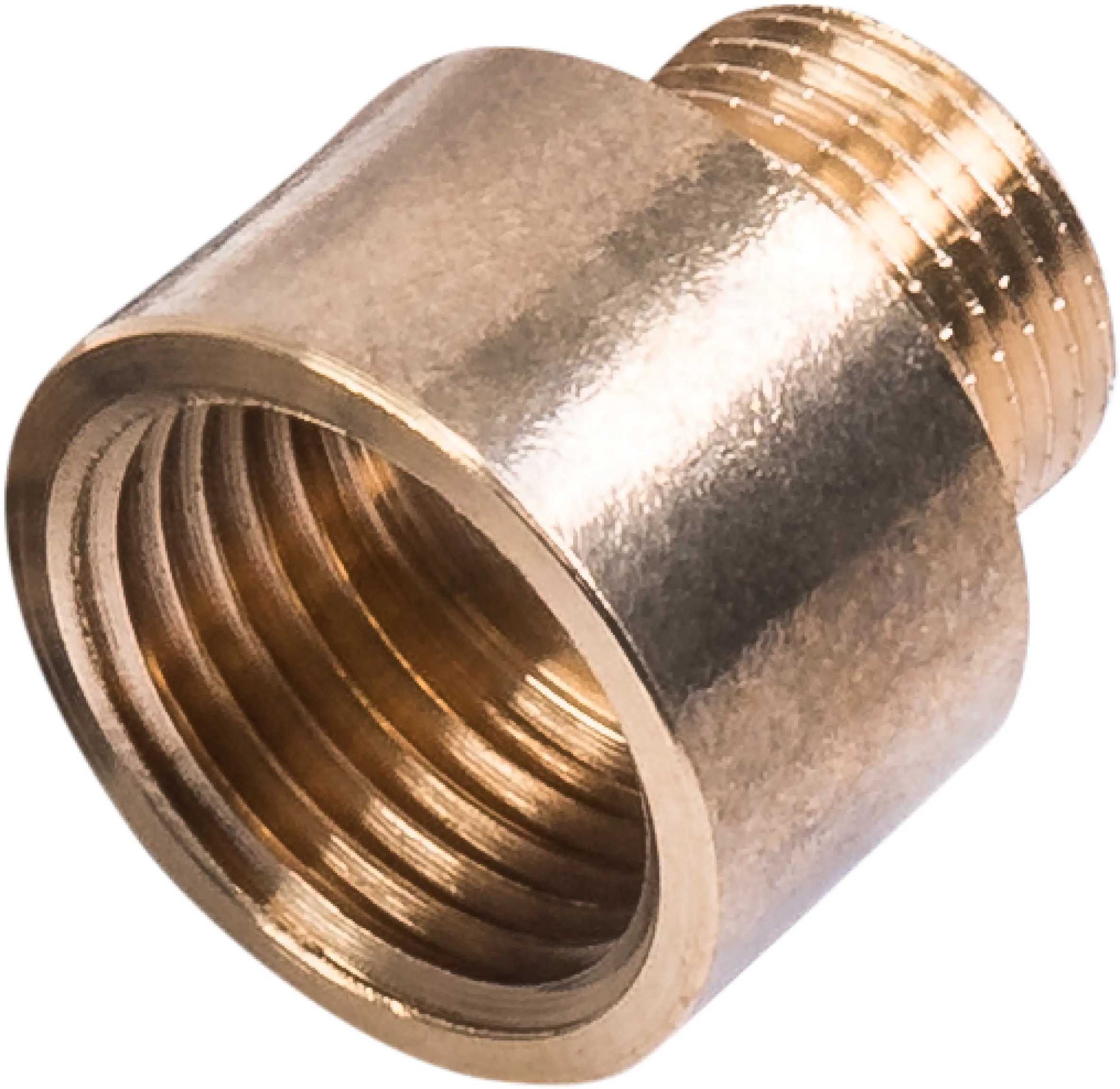 Cornat Reduzierstück Messing 3/8" IG 1/2" AG Messing blank 3/8" IG 1/2" IG