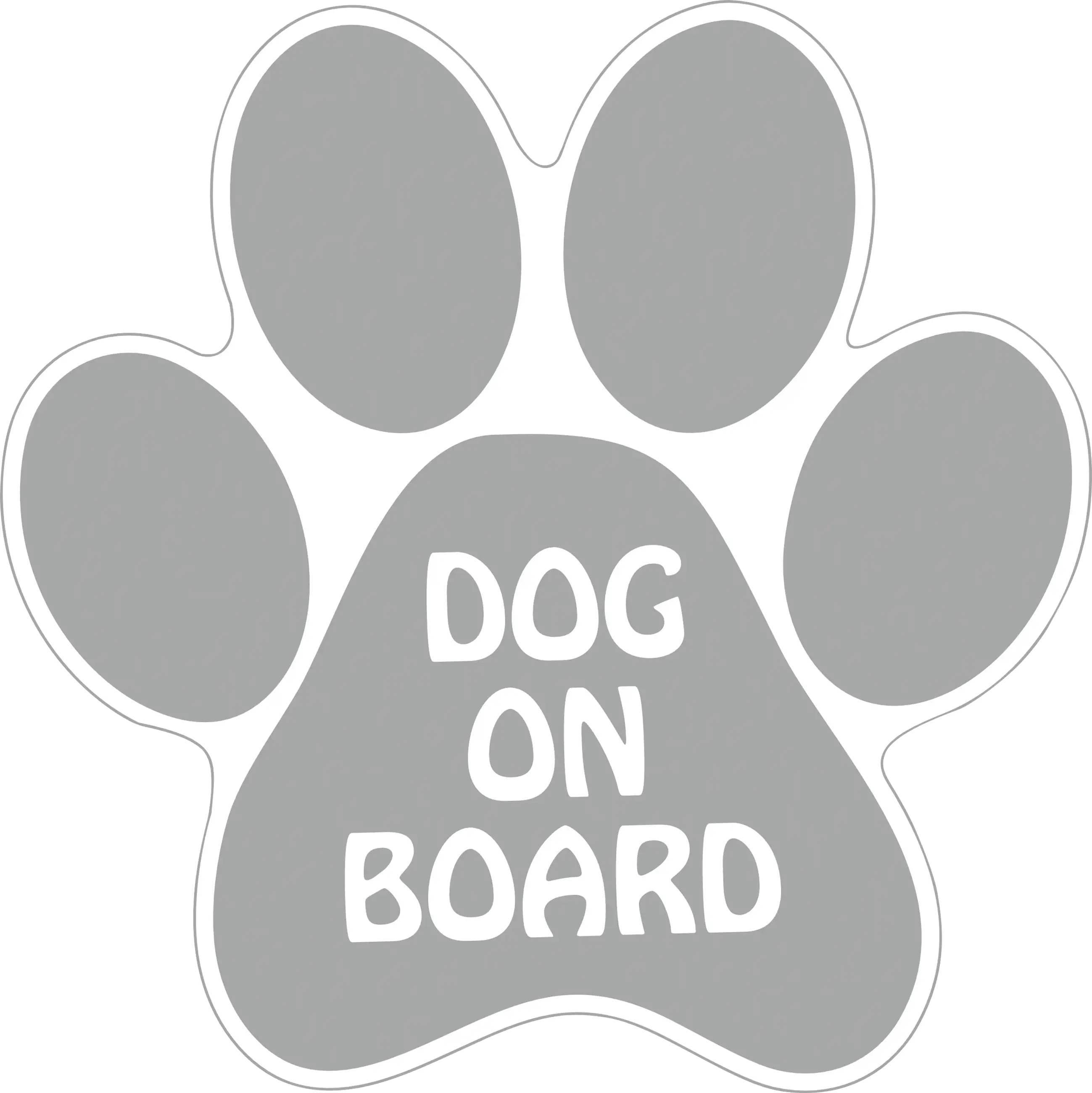 Hermann Schütz Aufkleber Pfote Dog on board Hermann Schütz Aufkleber Pfote Dog on board