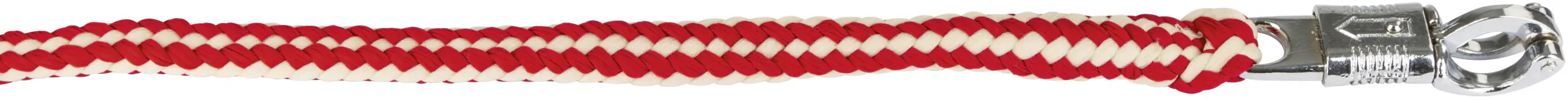 Kerbl Pferde-Führstrick Hippo Panikhaken bordeaux/beige