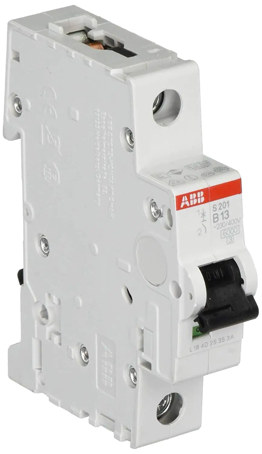 ABB Leitungsschutzschalter B13 13 A, 1-polig, S201-B13