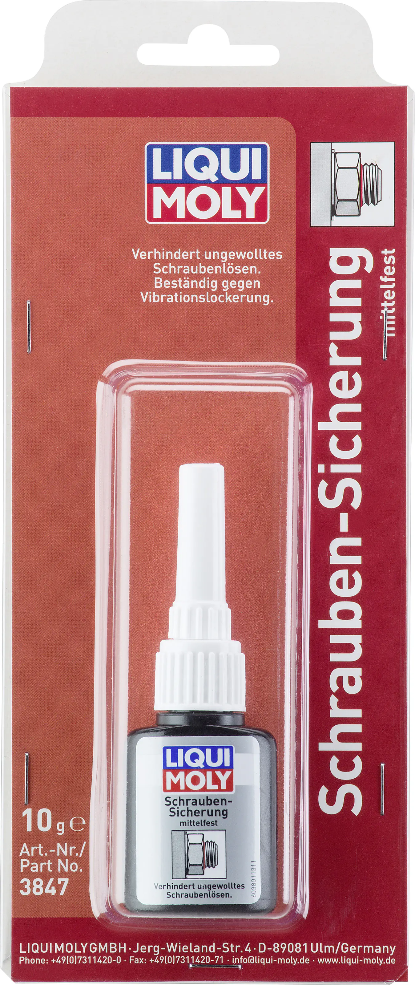 Liqui Moly Schrauben-Sicherung mittelfest 10 g Liqui Moly Schrauben-Sicherung mittelfest 10 g