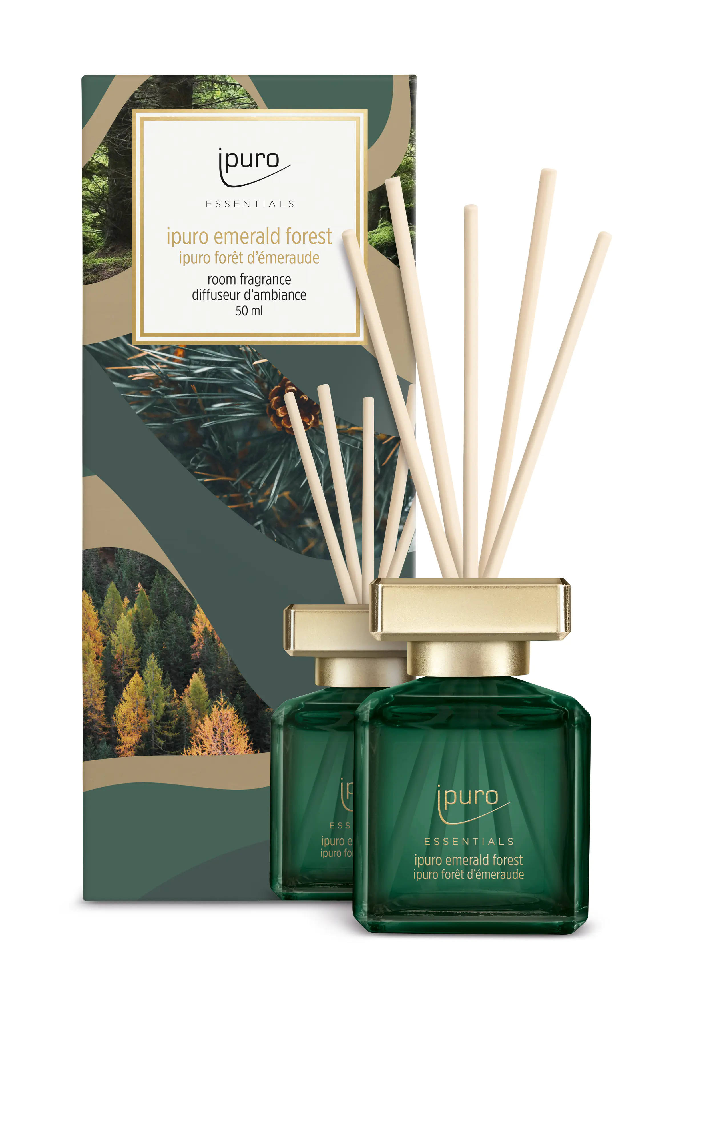 Ipuro Raumduft Essentials emerald forest 50 ml Ipuro Raumduft Essentials emerald forest 50 ml