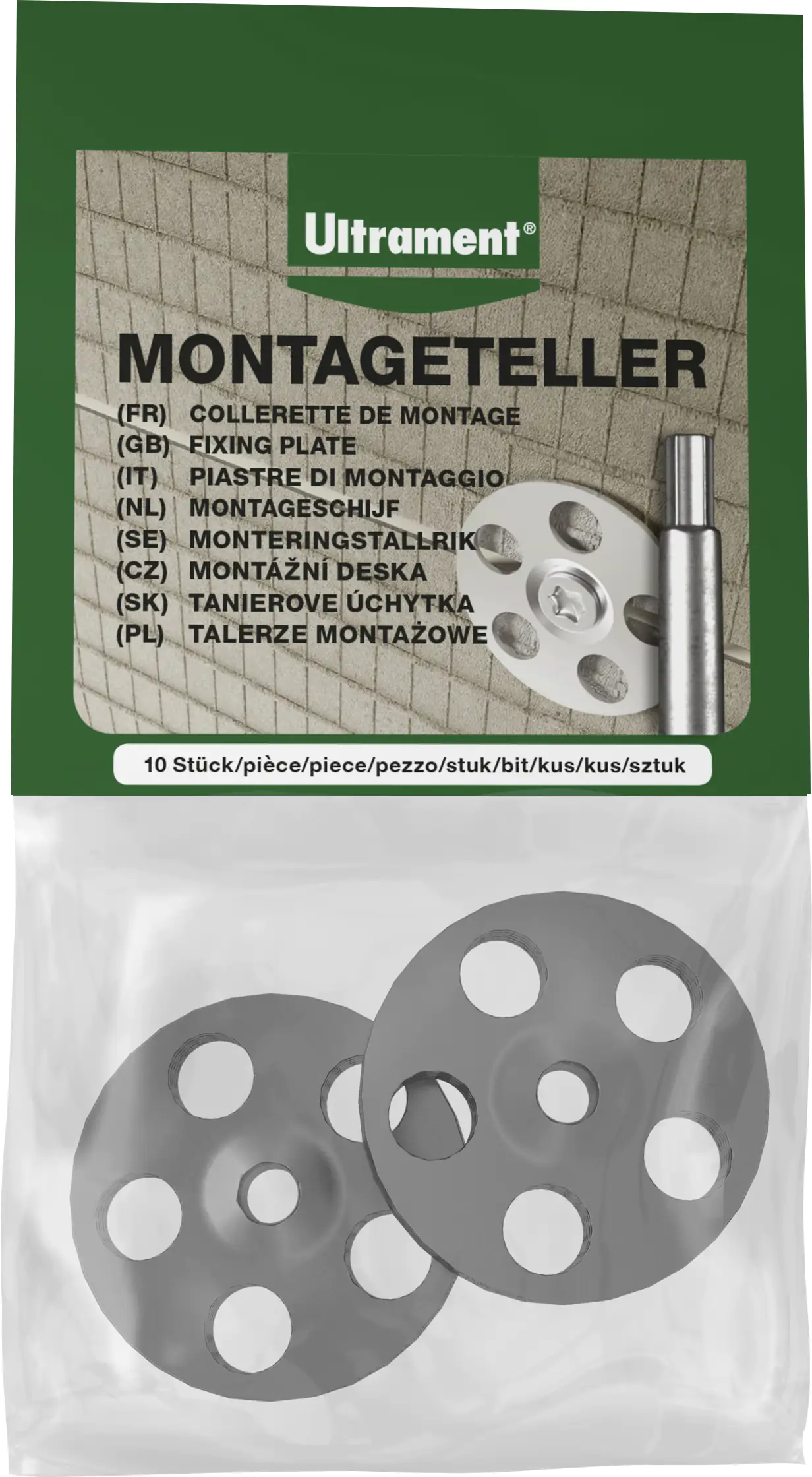 Ultrament Montageteller 10 Stück Ultrament Montageteller 10 Stück