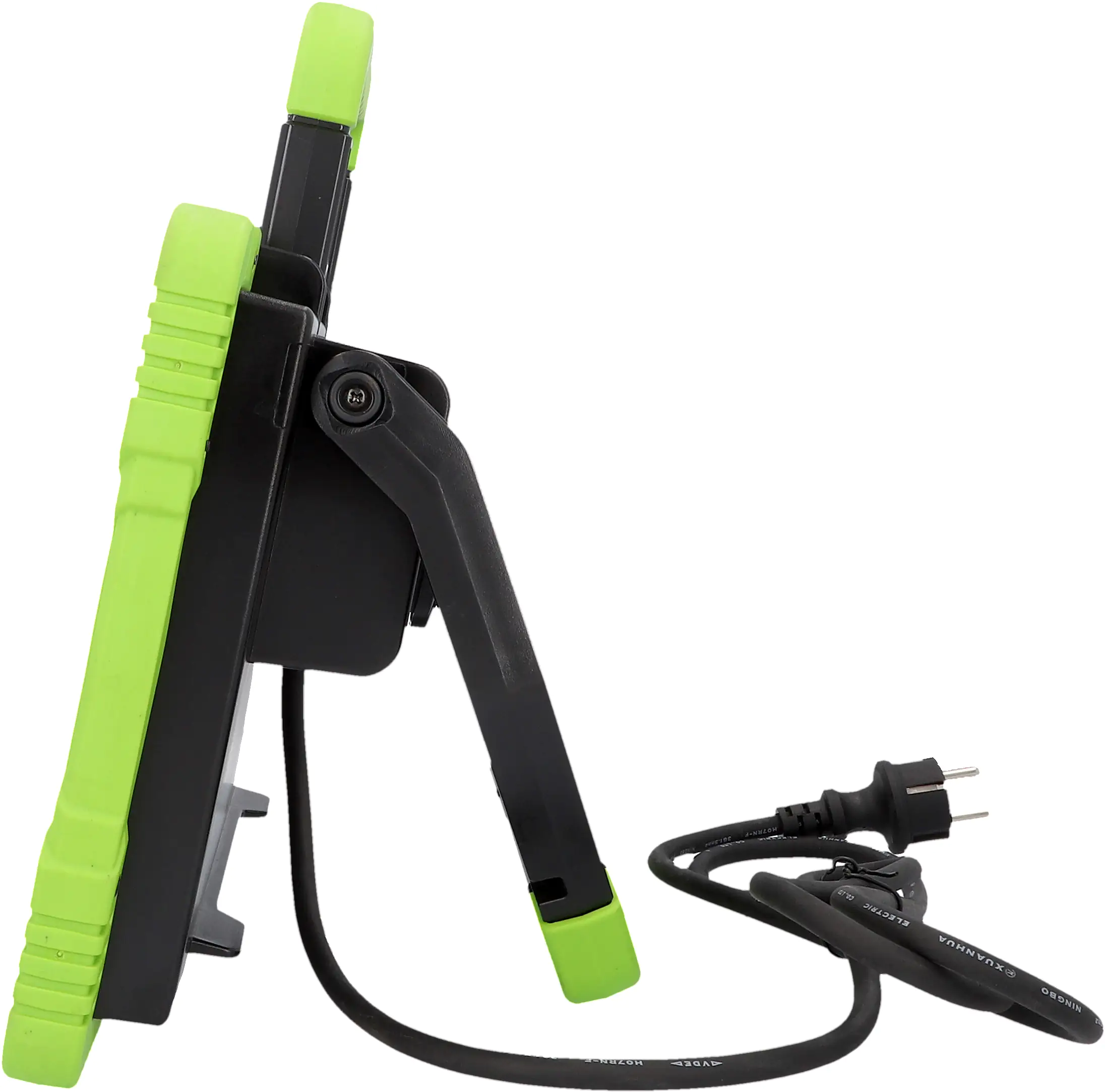 Unitec LED Arbeitsstrahler 55 Watt schwarz-grün 5950lm, 6000K, 2 Steckdosen