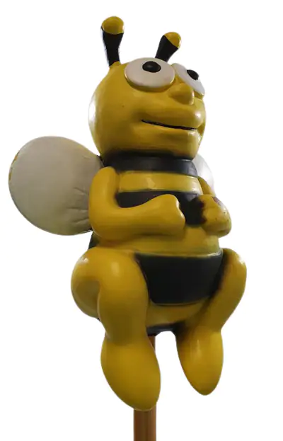 Dekofigur Stecker Biene sitzend 37 x 27 x 19 cm