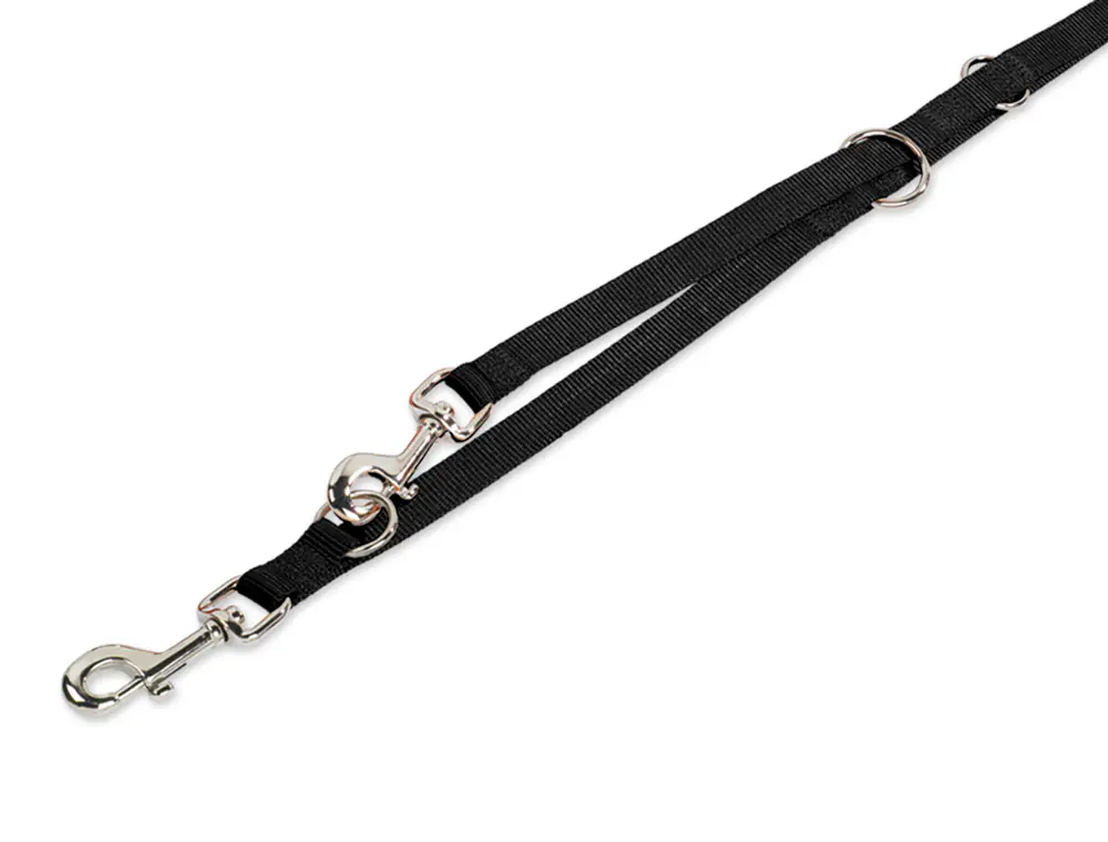 Nobby Hundeleine Führleine Classic 2 m x 2,5 cm schwarz