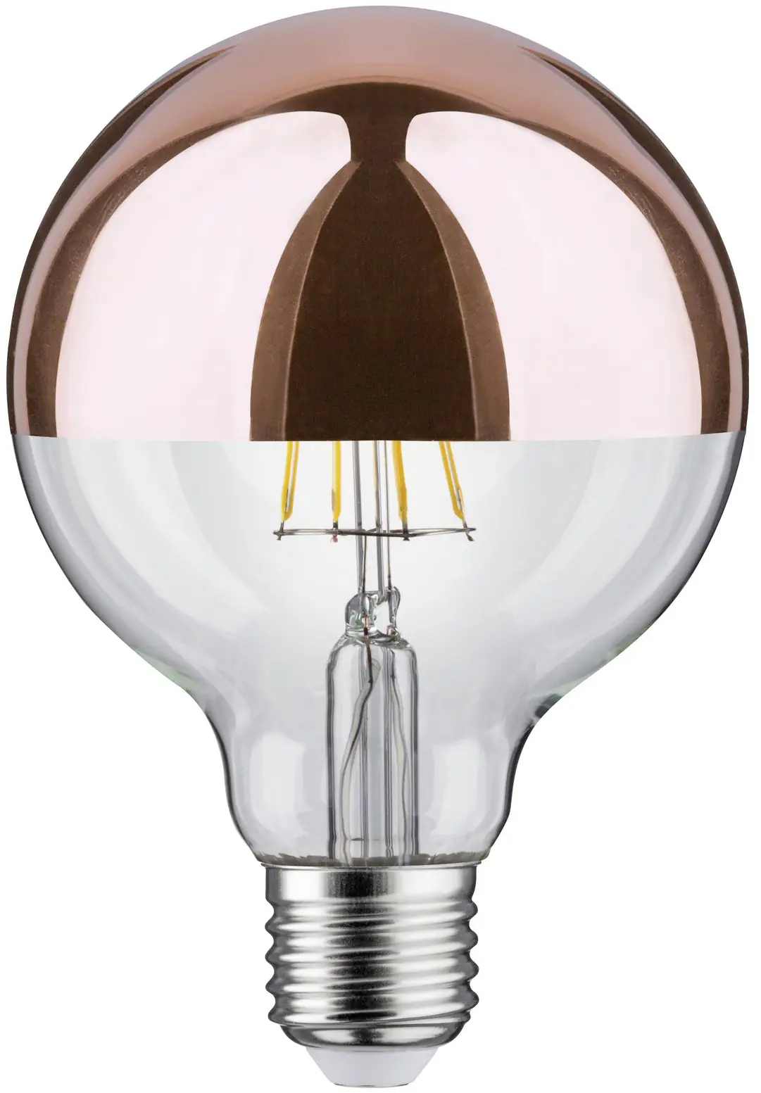 Paulmann LED Leuchtmittel Modern Classic Edition E27 G95 klar-kupfer 6,5 W
