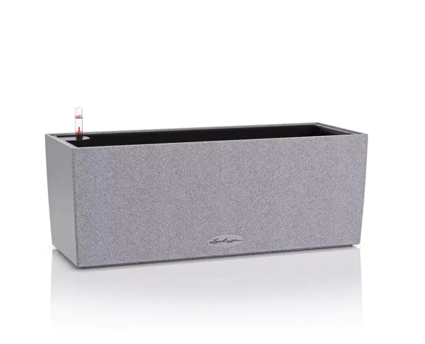 Lechuza Balkonkasten Balconera Stone 50 graphitschwarz