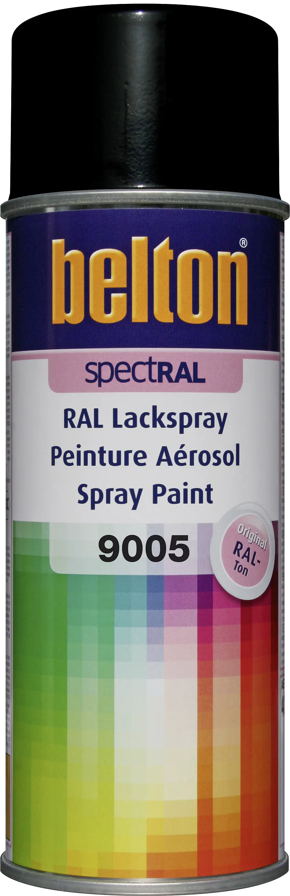 Belton Spectral Lackspray 400 ml tiefschwarz