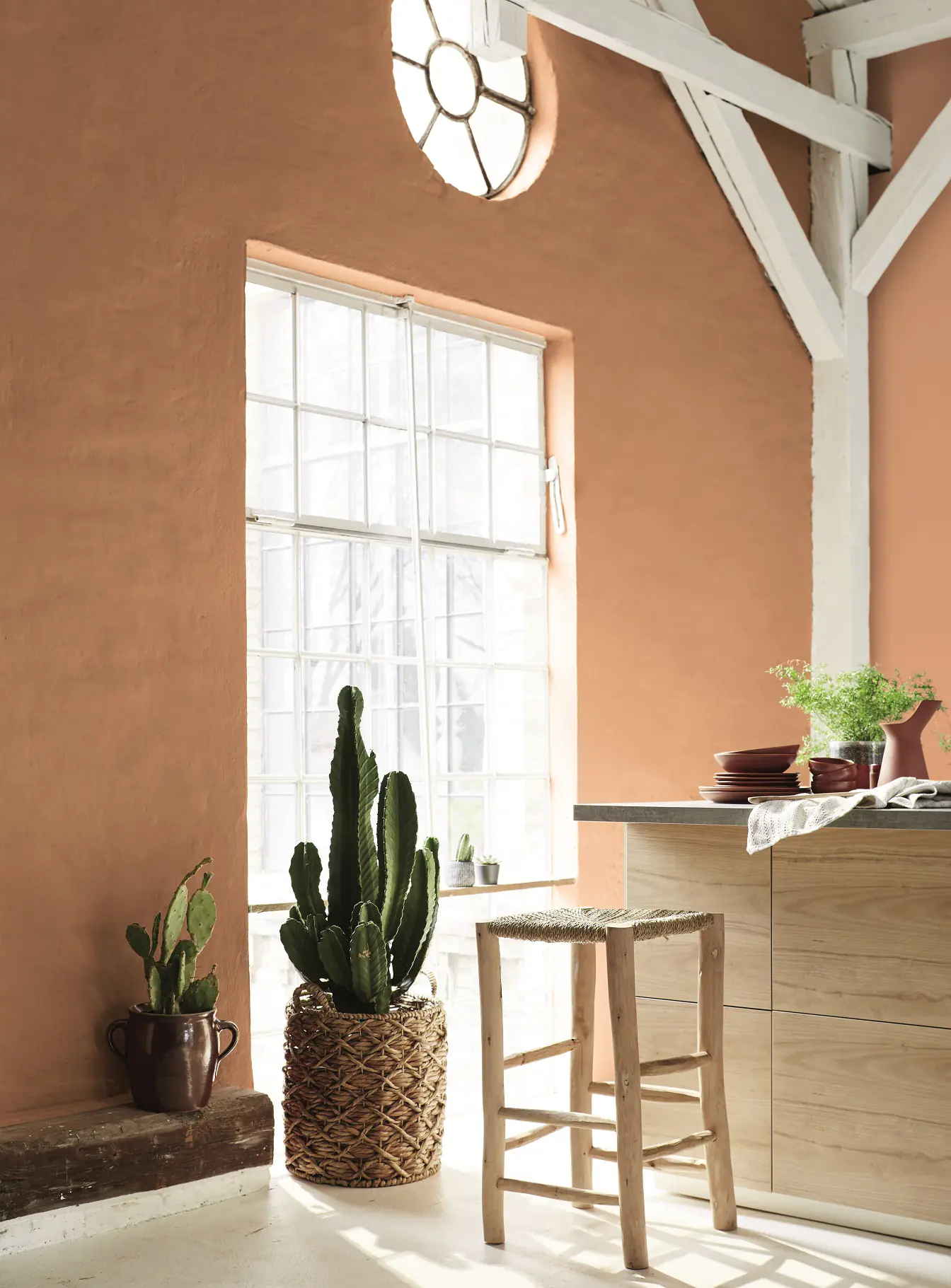 Alpina Feine Farben Wandfarbe No. 43 Baukunst der Sonne - gebranntes lehmorange 2,5 L