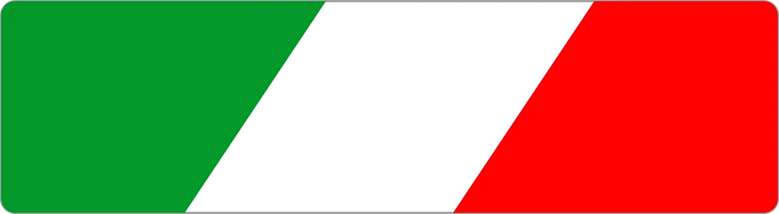 Hermann Schütz Aufkleber Italien Flagge Dimension 15x55mm