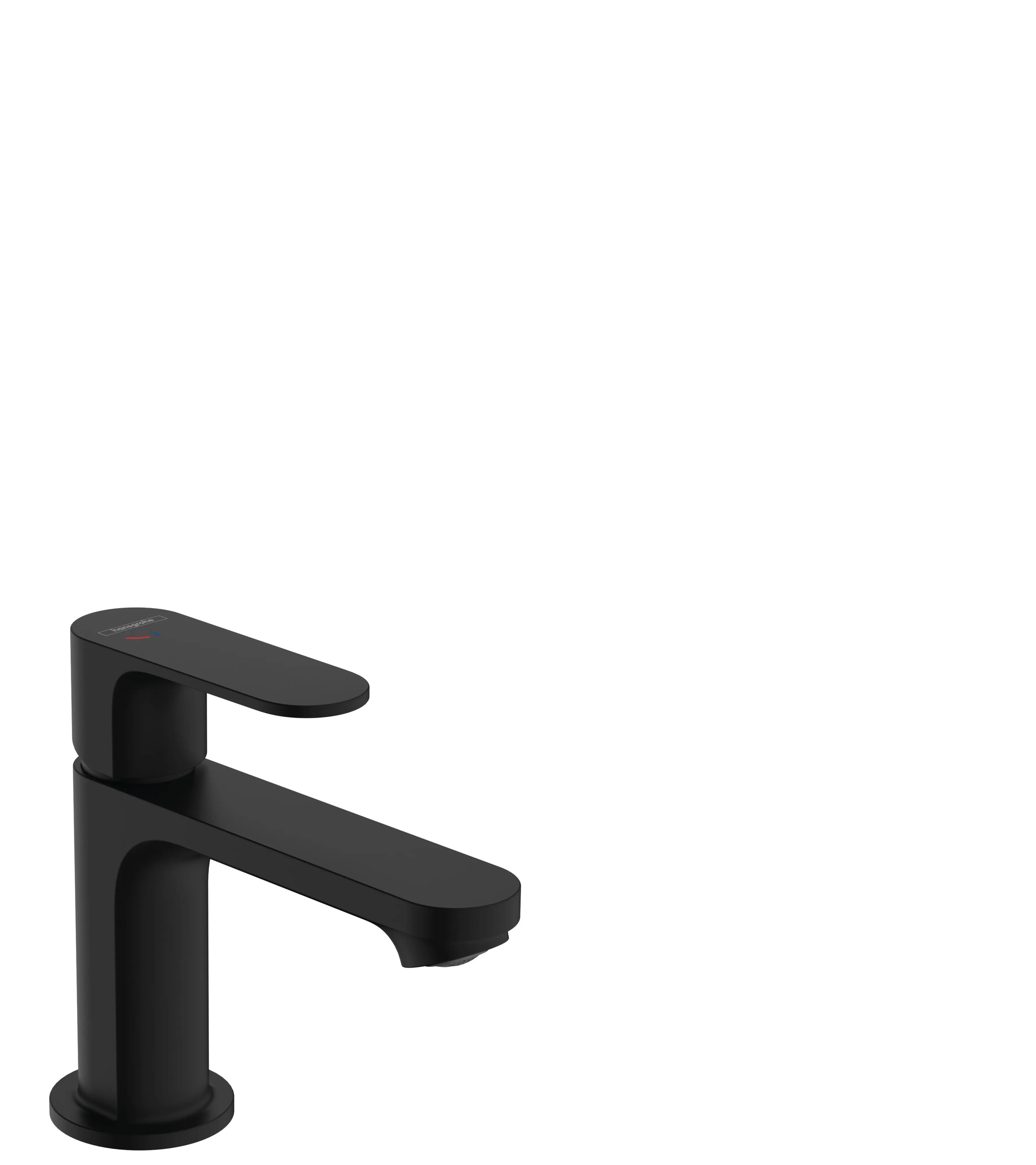 Hansgrohe Waschtischarmatur Rebris S 80 CoolStart EcoSmart+ mattschwarz