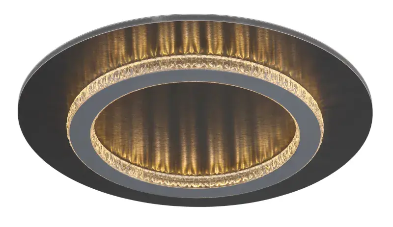 Globo Deckenleuchte Jayden Ø 35 x 5,5 cm schwarz CCT