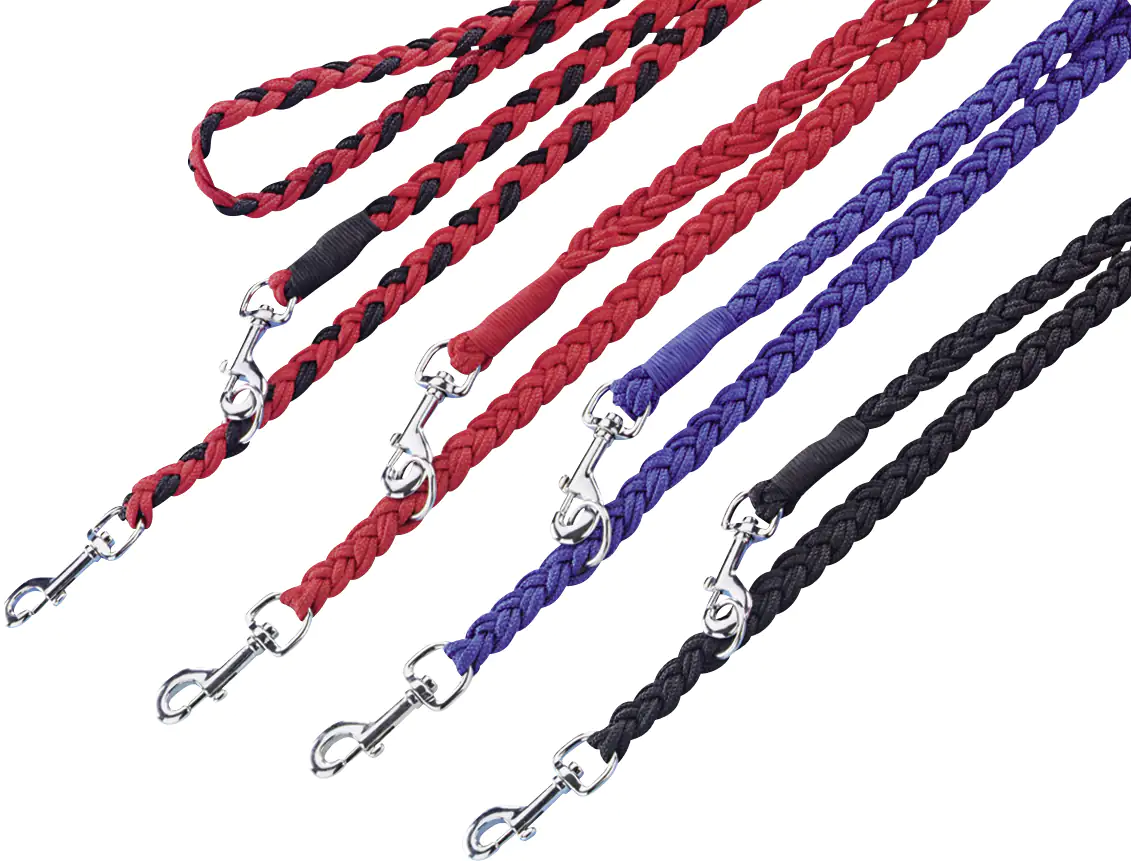 Nobby Führleine geflochten blau 200 cm