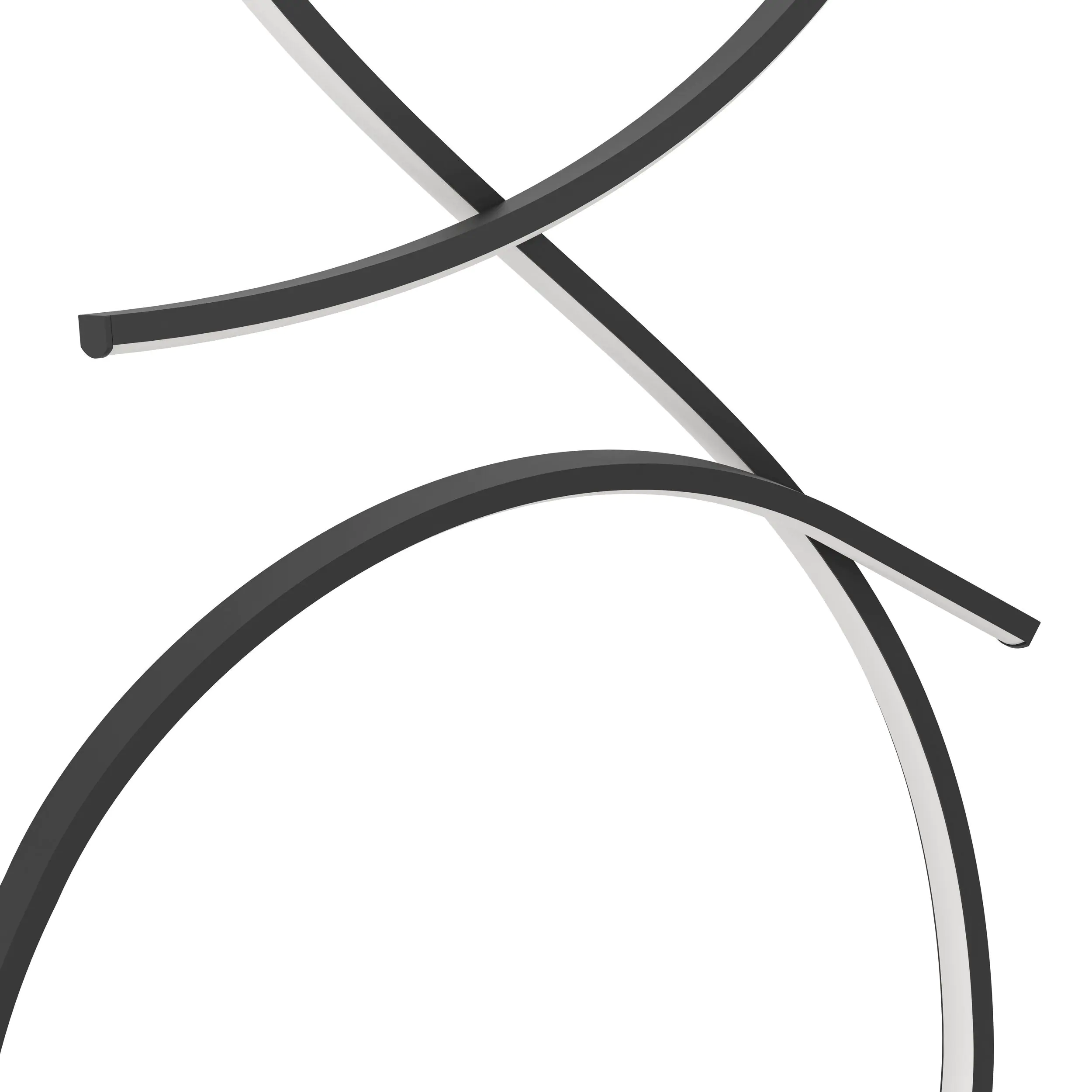 Eglo LED Stehleuchte Serpins schwarz 107 x 42,5 x 25 cm  Eglo LED Stehleuchte Serpins schwarz 107 x 42,5 x 25 cm