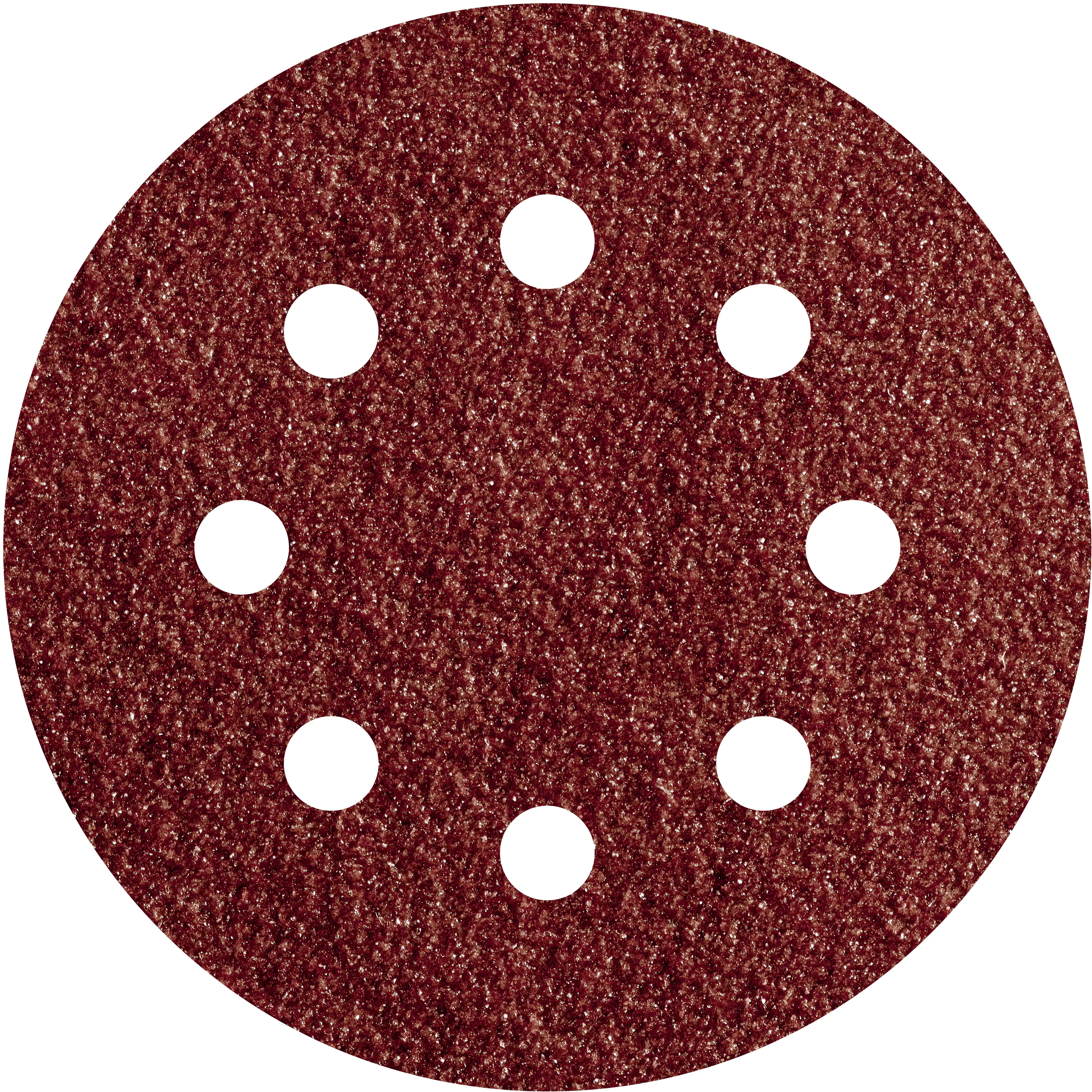 Wolfcraft Haftschleifscheibe K180 Ø 125 mm Korund 5 Stück