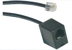 Schwaiger Telefon Verlängerungskabel TVL6332 533 RJ11 schwarz, 10,0m, 1x RJ11 Stecker / 1x RJ11 Buchse Schwaiger Telefon Verlängerungskabel TVL6332 533 RJ11 schwarz, 10,0m, 1x RJ11 Stecker / 1x RJ11 Buchse