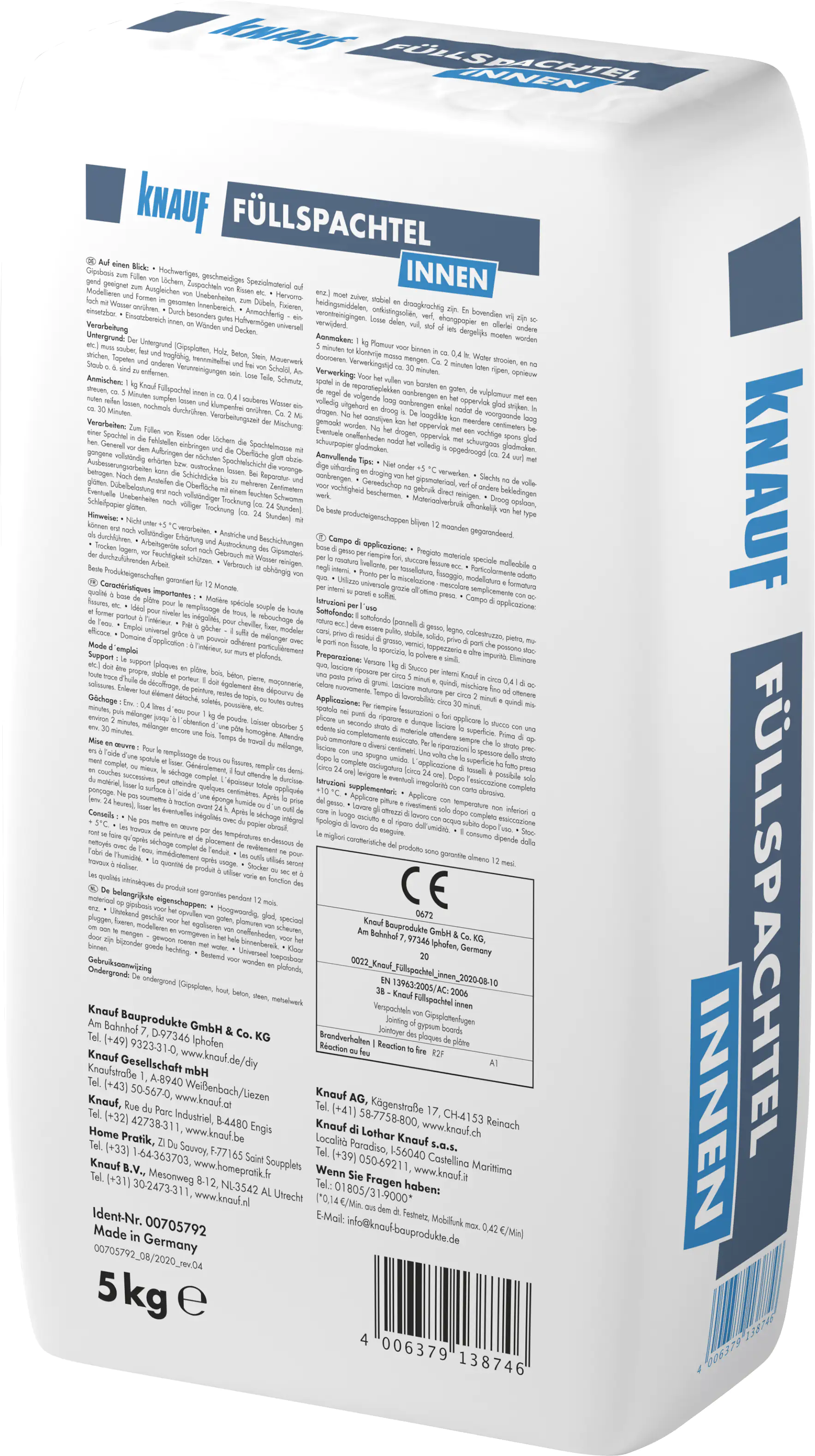 Knauf Füllspachtel Innen 5 kg