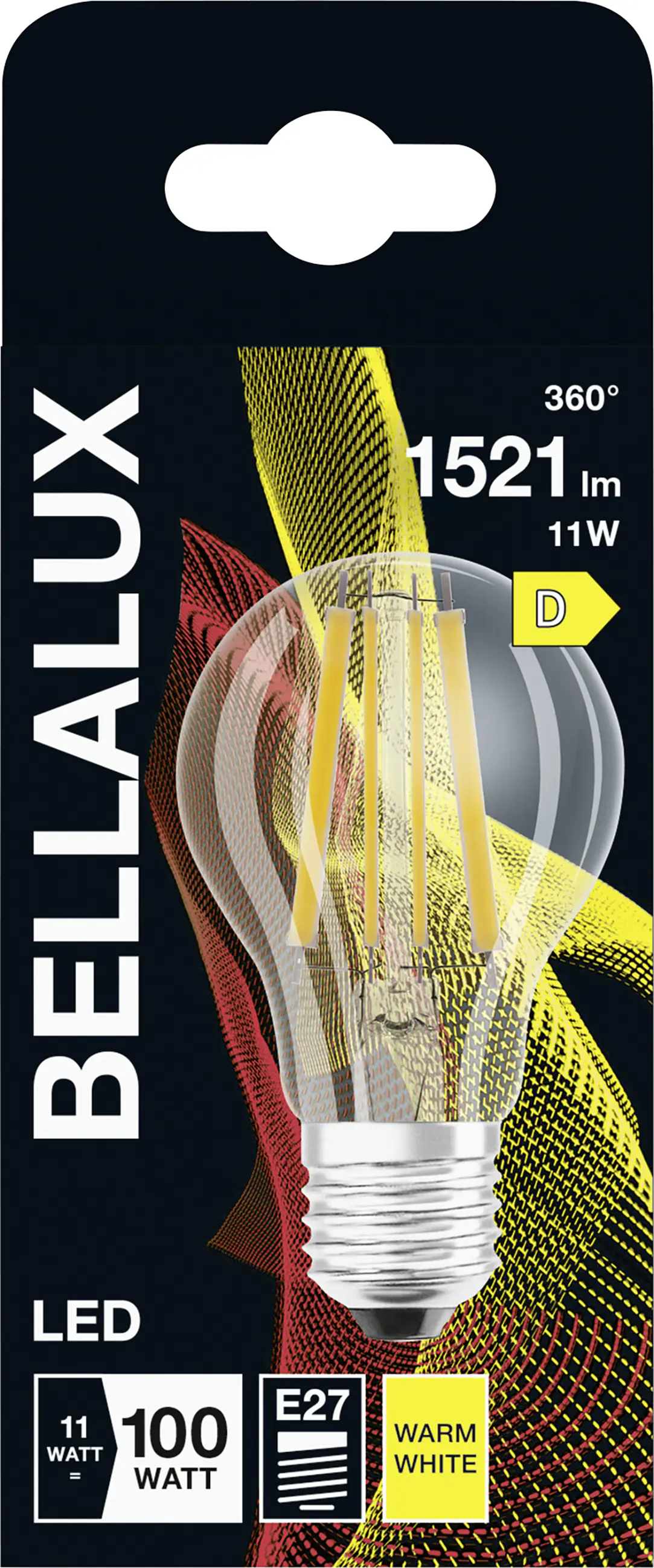 Bellalux LED Leuchtmittel Klassik A100 E27 11 W warmweiß klar