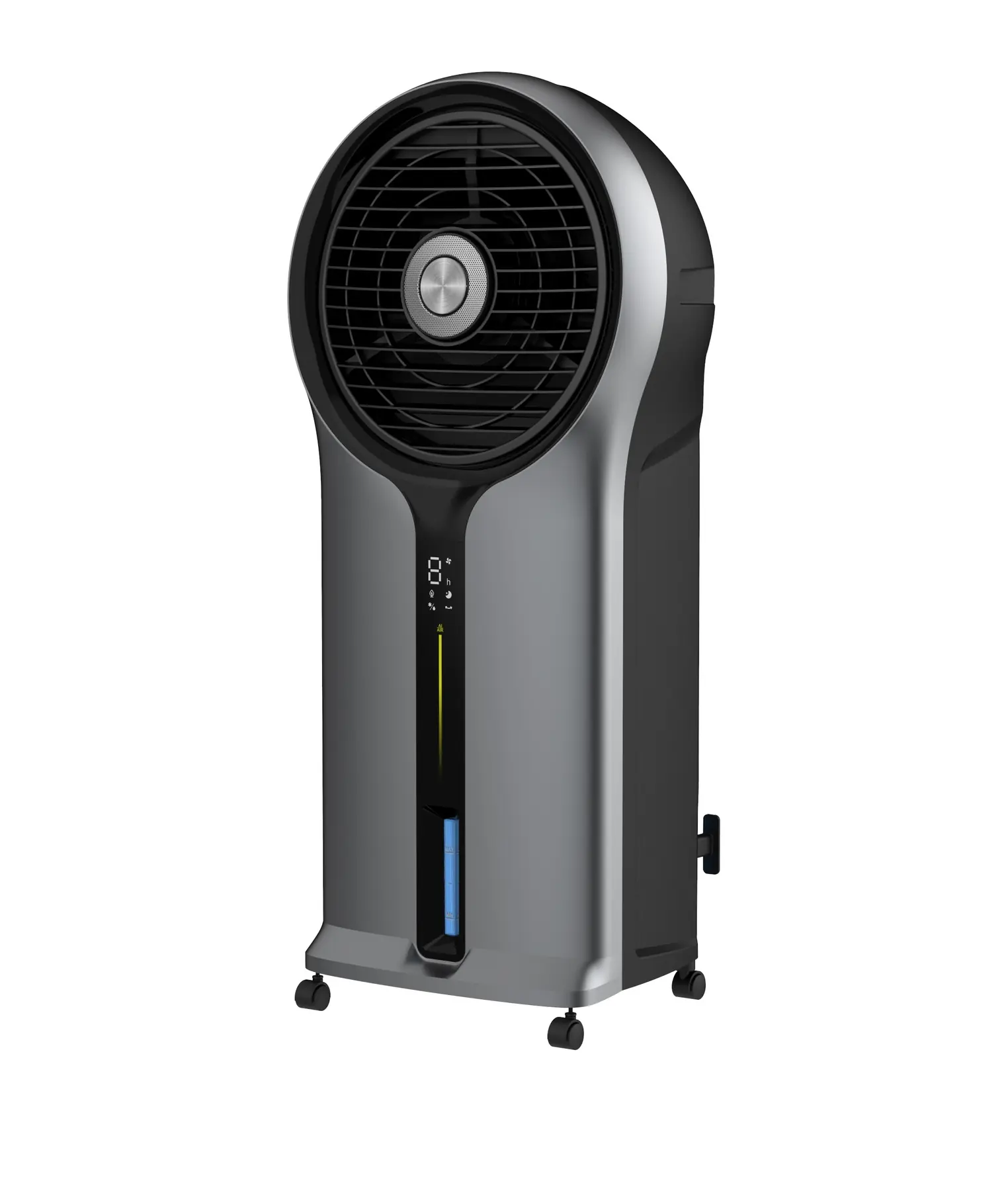 Primaster Luftkühler AirCooler mit Timerfunktion 5,5 L 110 W silber/schwarz