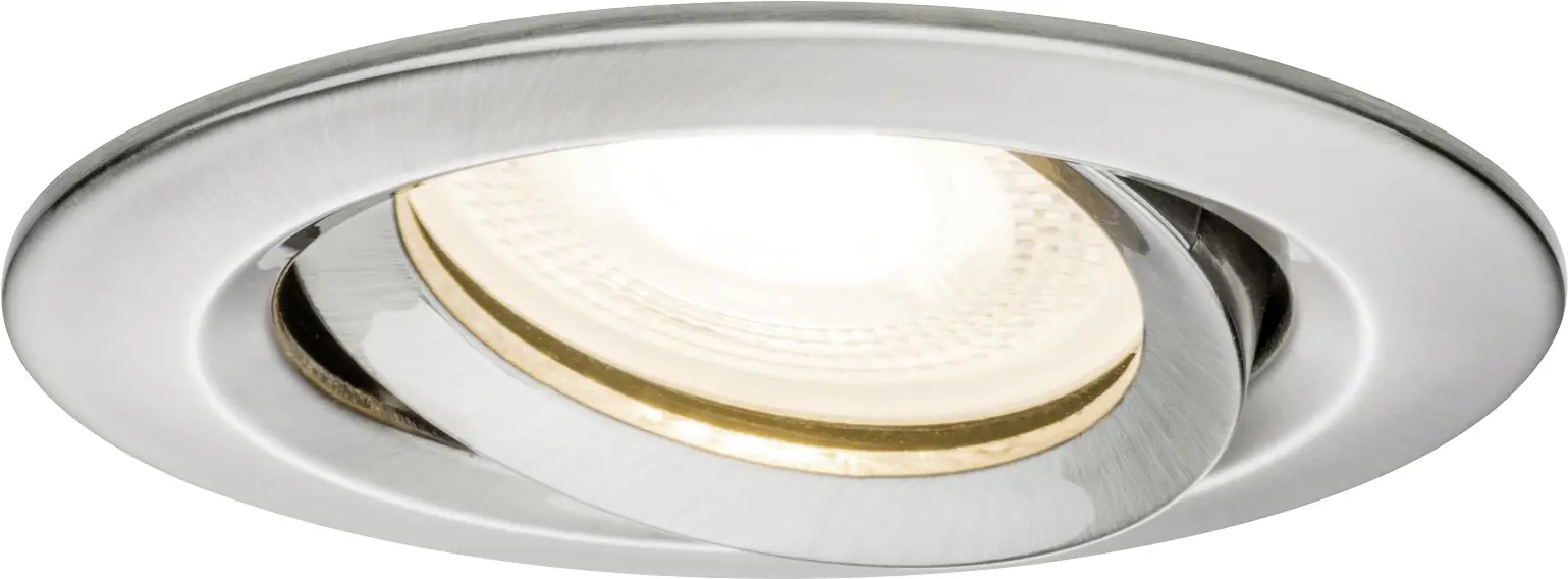 Paulmann LED Einbauleuchte Nova Plus eisen 9,3 cm schwenkbar 35 W dimmbar
