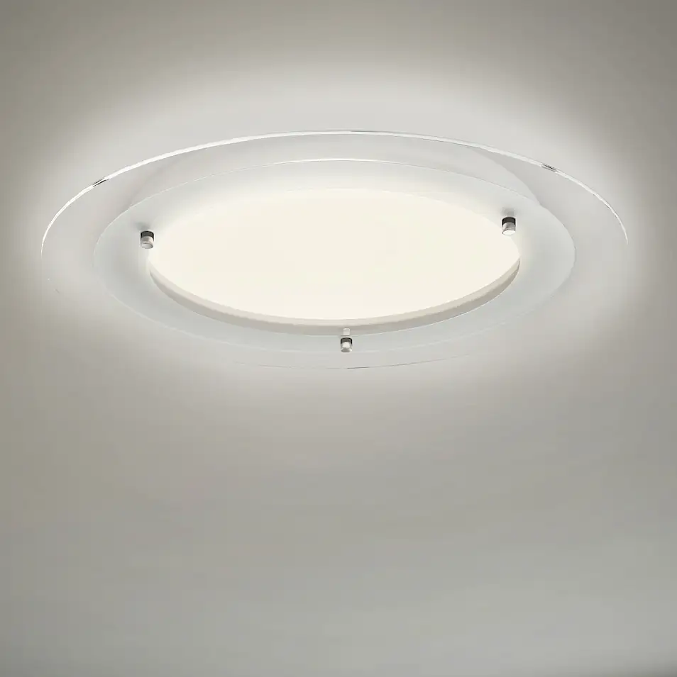 Briloner LED Deckenleuchte Free weiß Ø 52 cm mit Backlight-Effekt