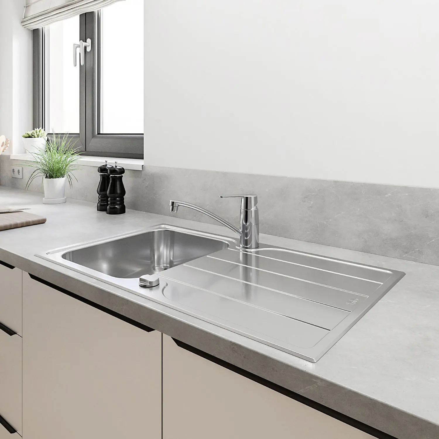 Grohe Küchenarmatur Get chrom