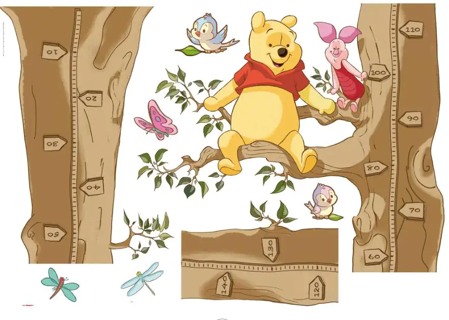 Komar Decosticker Winnie The Pooh 100 x 70 cm  