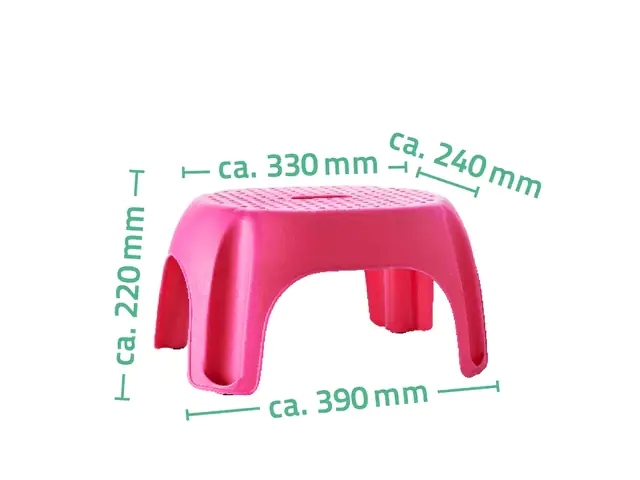 Ridder Bad-Schemel Eco fuchsia
