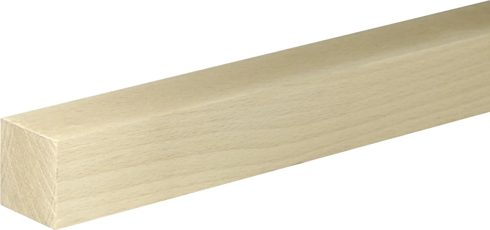 FN Neuhofer Flachleiste 95 cm 40 x 40 mm Buche