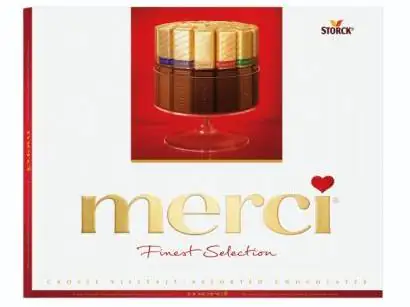 Merci Finest Schokoriegel 250 g