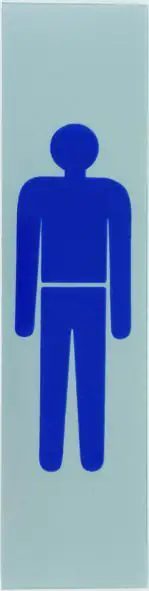 Conacord Klebeschild "Mann"