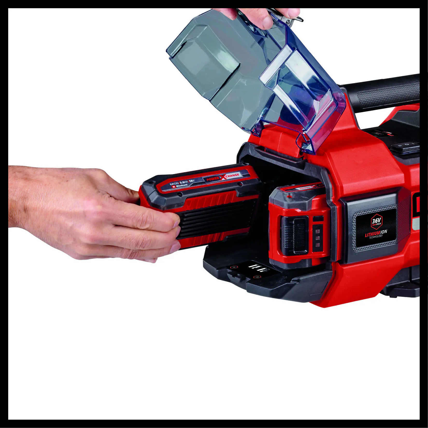 Einhell Akku-Gartenpumpe AQUINNA 36/38 F LED 3.800 l/h