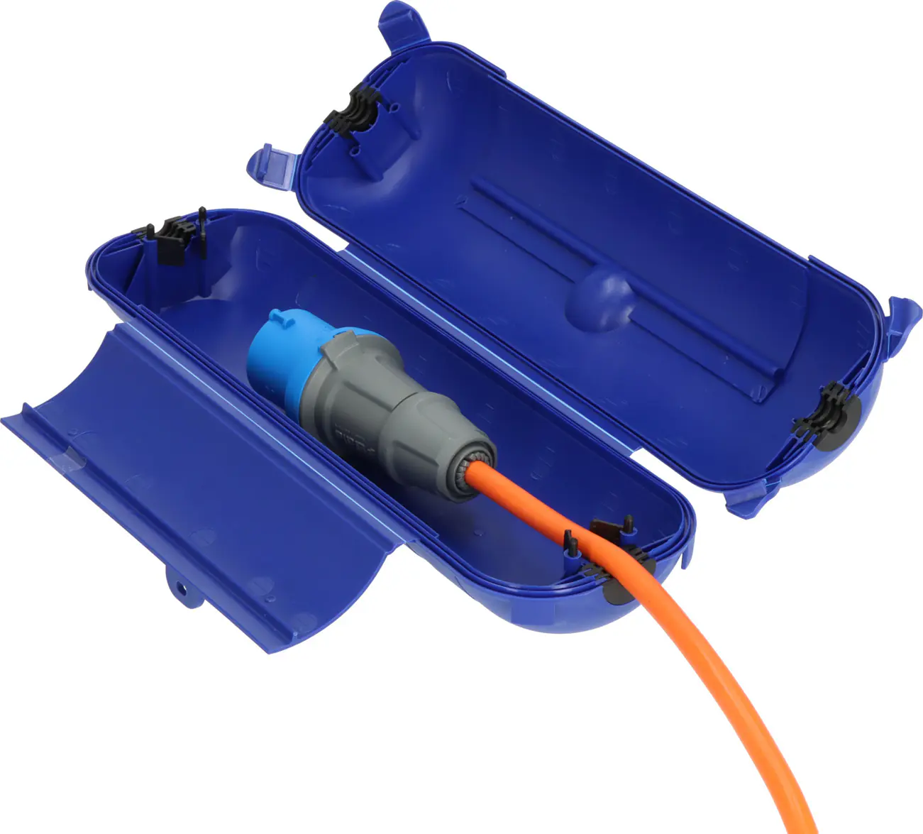Brennenstuhl Safebox Stecker mit Kupplung CEE 230V IP 44 blau Brennenstuhl Safebox Stecker mit Kupplung CEE 230V IP 44 blau