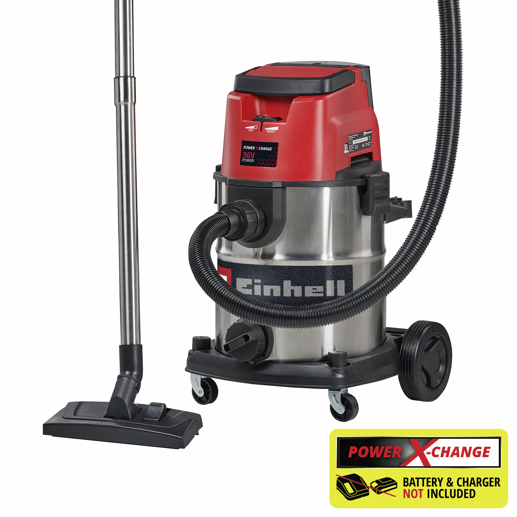 Einhell Expert Akku-Nass-Trockensauger TE-VC 36/25 Li S Solo 36 V Einhell Expert Akku-Nass-Trockensauger TE-VC 36/25 Li S Solo 36 V