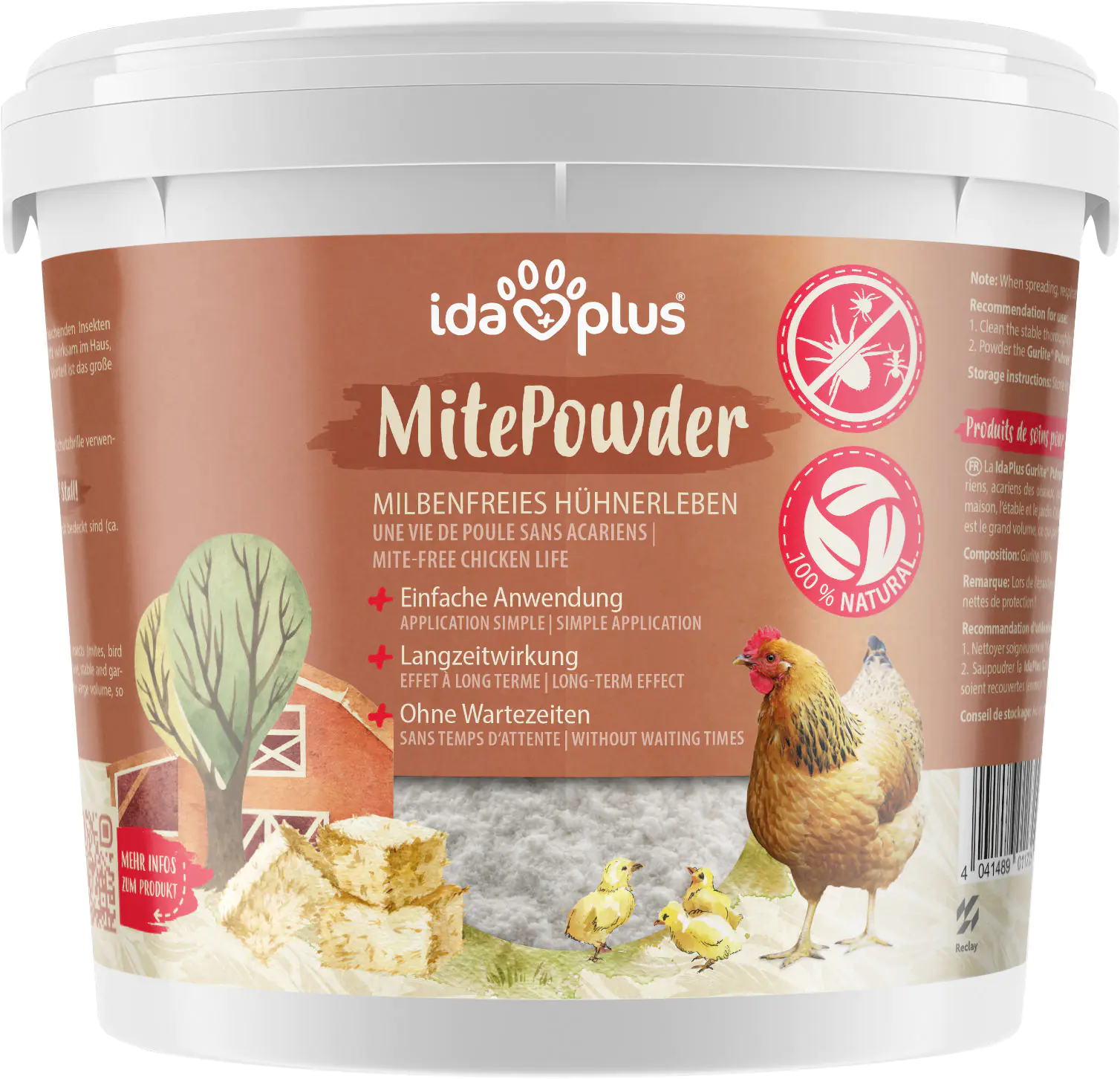 IdaPlus MitePowder 250 g IdaPlus MitePowder 250 g