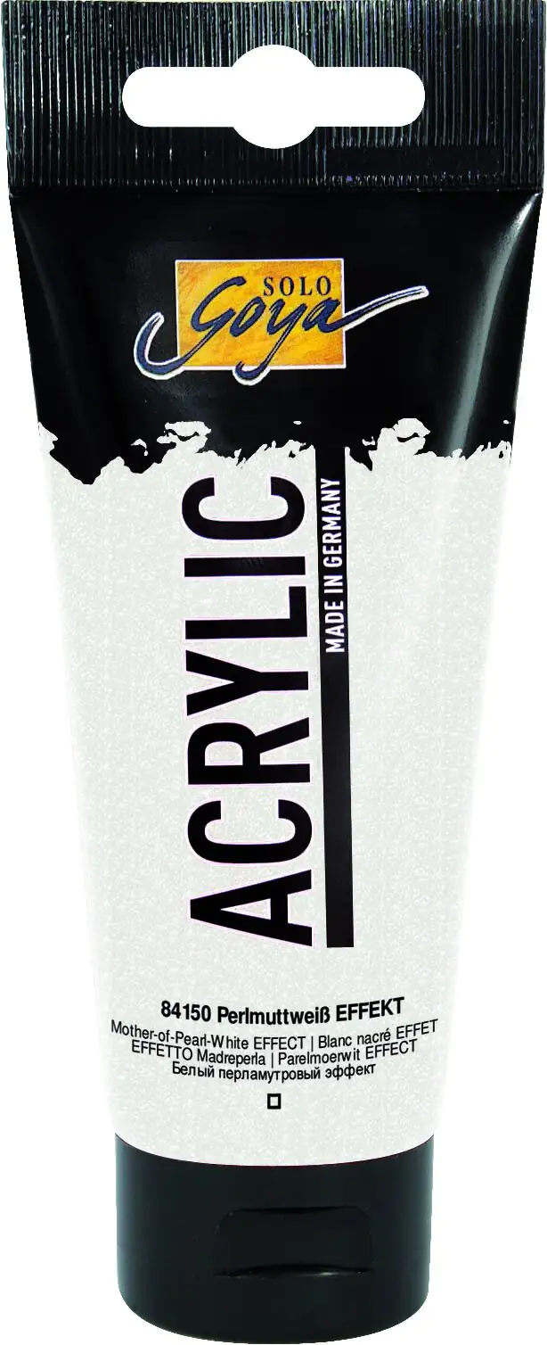 Kreul Acrylfarbe Effekt perlmuttweiß 100 ml