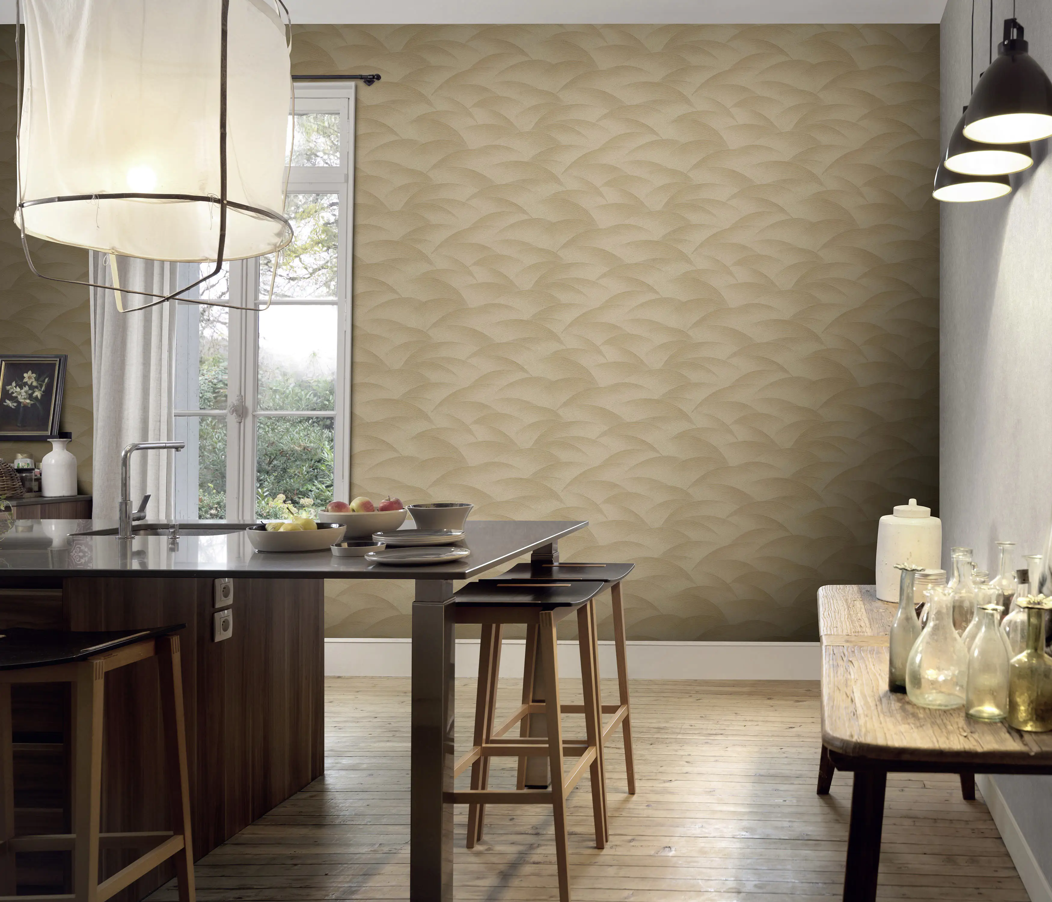 Erismann Vliestapete 10372-30 Fashion for Walls 4 grafisch gold 10,05 x 0,53 m Erismann Vliestapete 10372-30 Fashion for Walls 4 grafisch gold 10,05 x 0,53 m