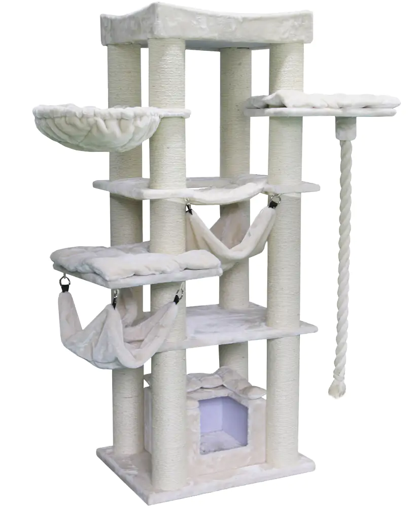 Nobby Kratzbaum Rubi H 197 cm cream