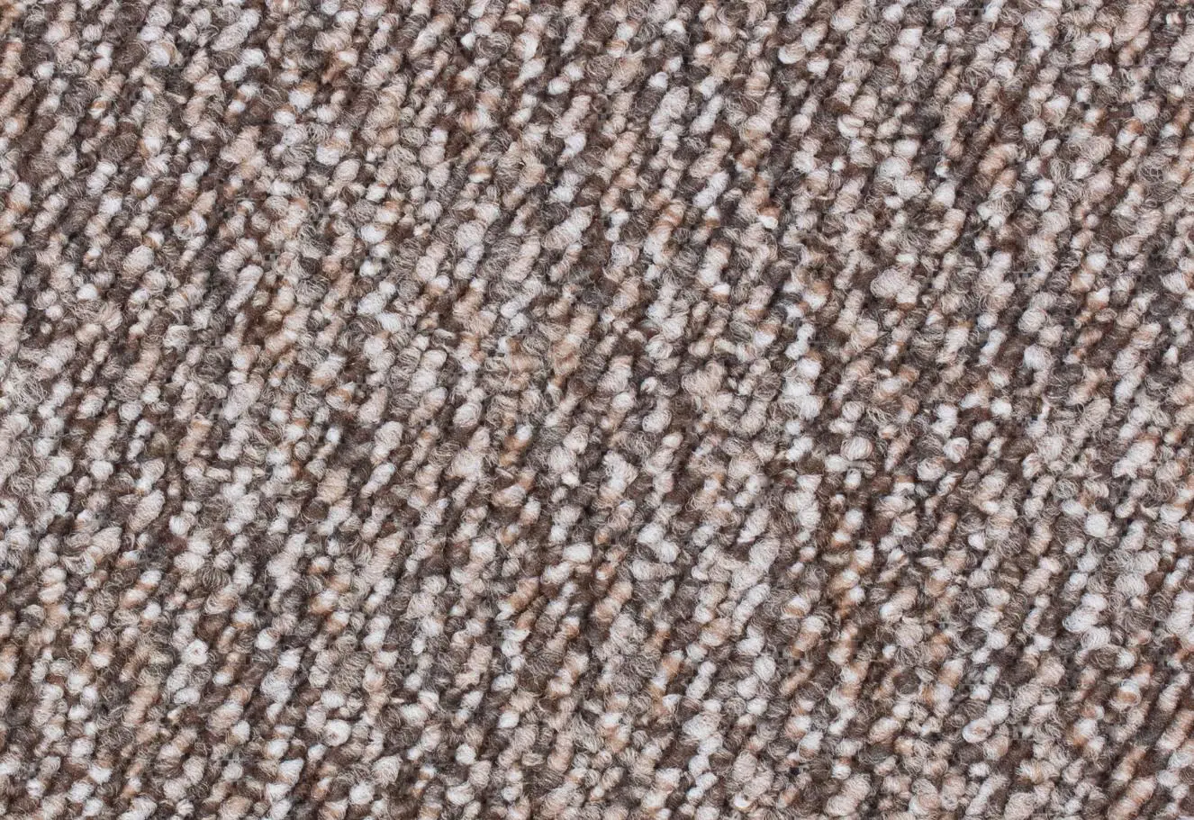 Teppichboden James braun 4 m breit (Meterware)