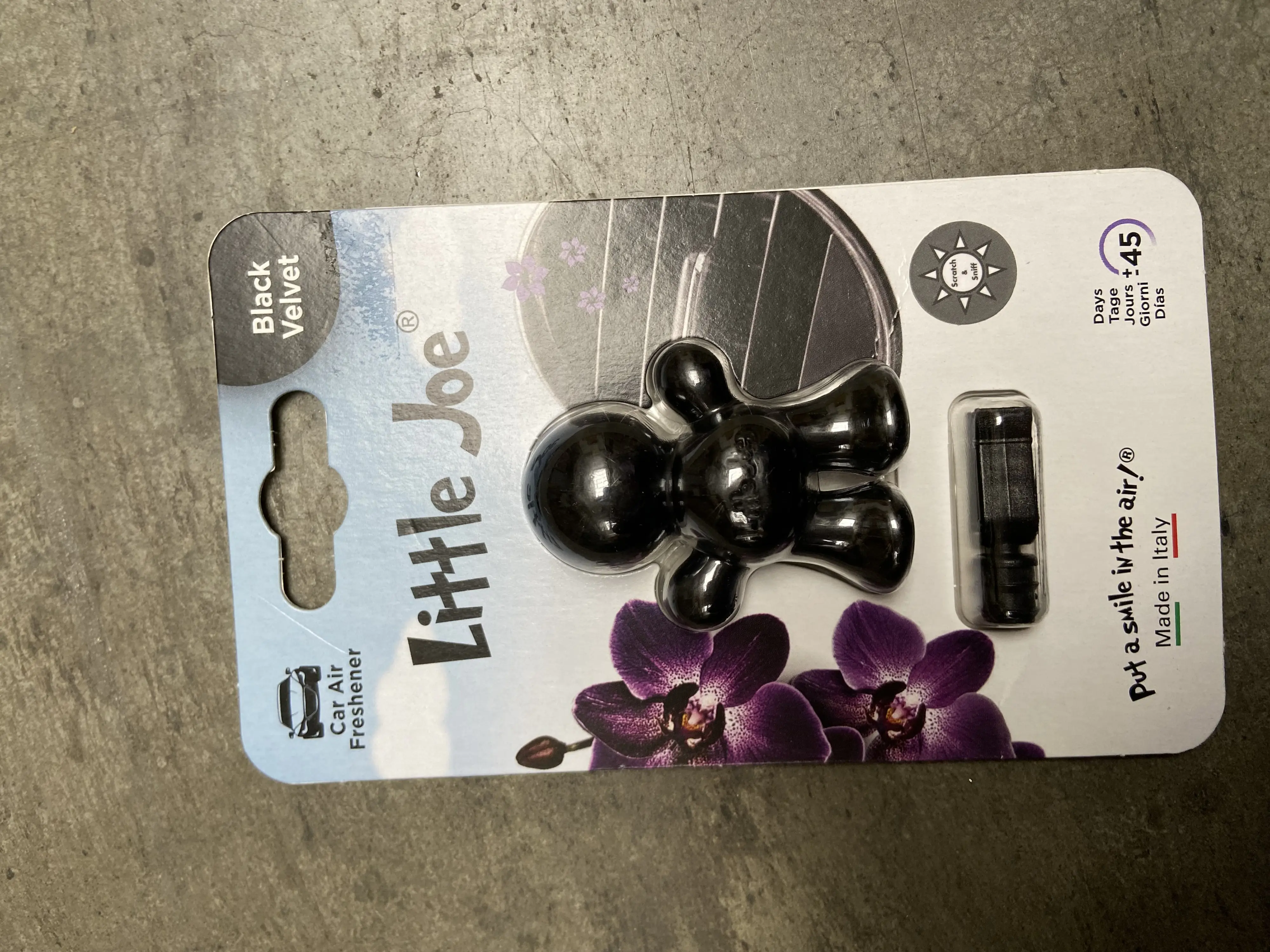 Little Joe Lufterfrischer Clip Black Velvet Little Joe Lufterfrischer Clip Black Velvet