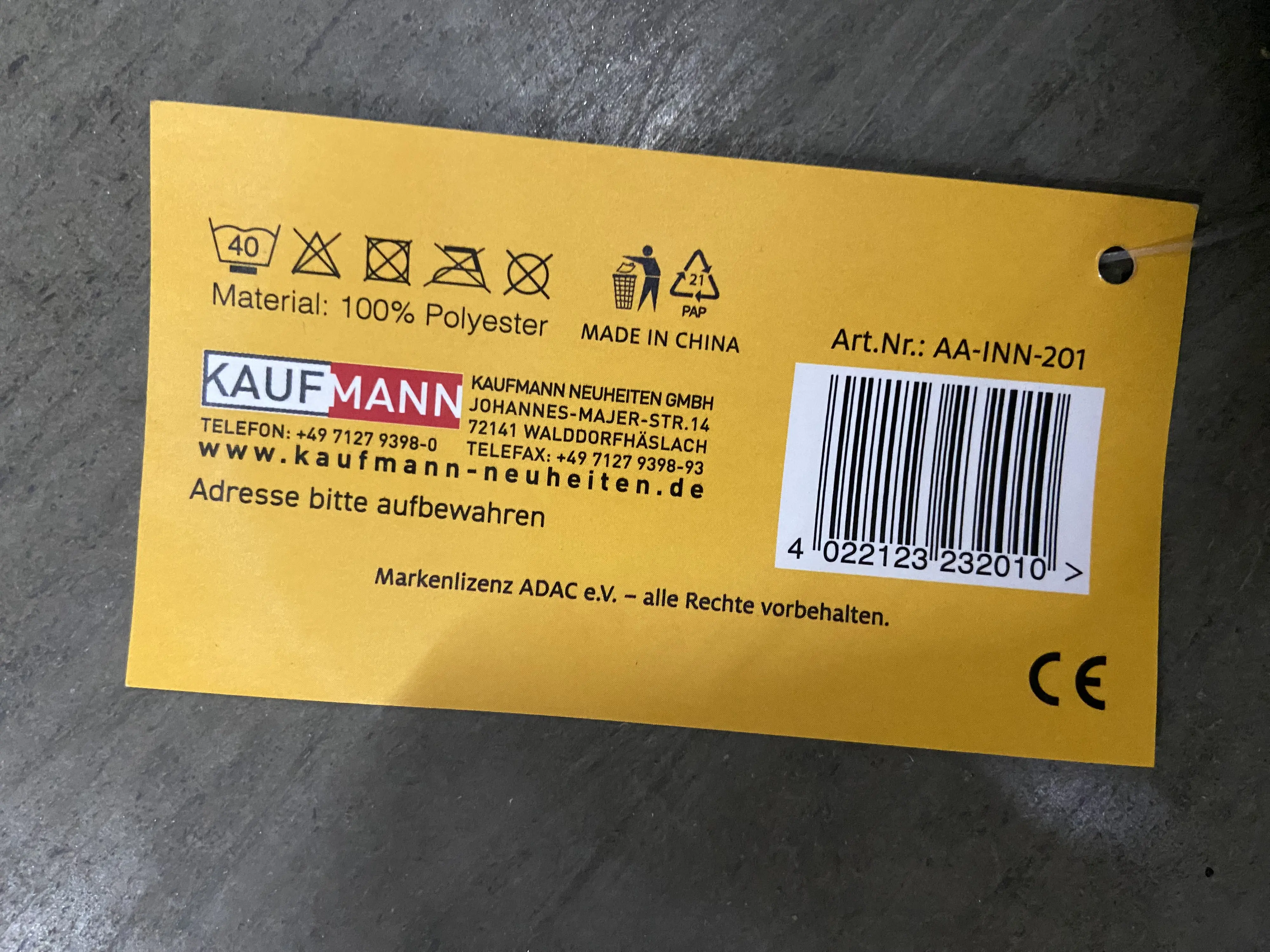 ADAC Warnweste 2er Set ADAC Warnweste 2er Set