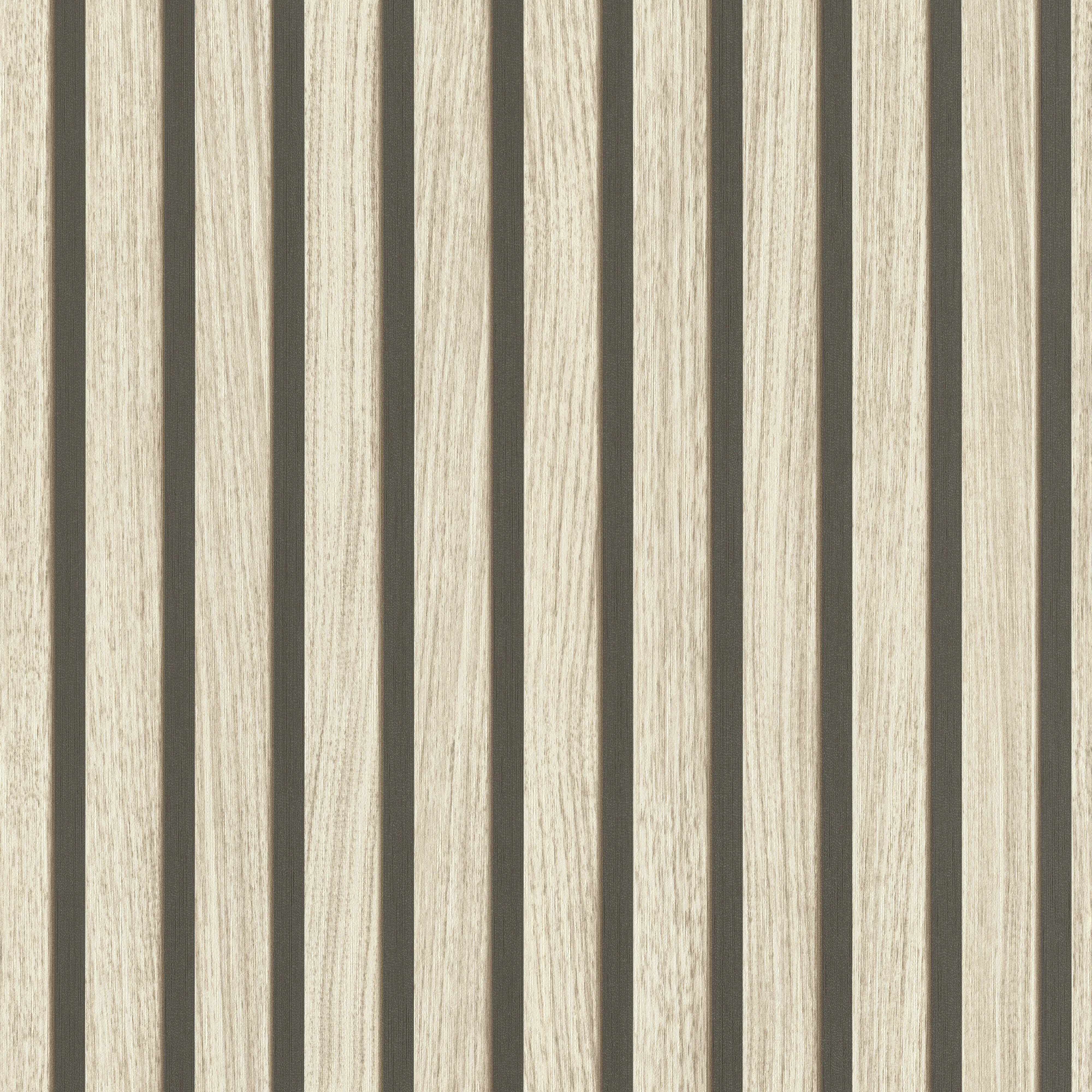 Rasch Vliestapete 499315 Factory V, Akustikpanele hellbraun, 10,05 x 0,53 m